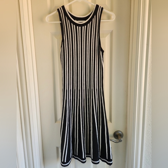 Ann Taylor Striped Knit Dress XXSP - Picture 2 of 5